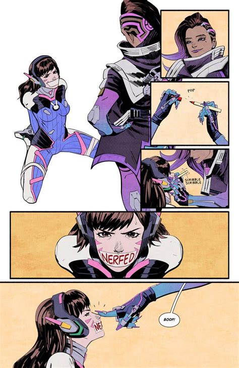 dva gets captured|D.va tied up by Sombra 1 .